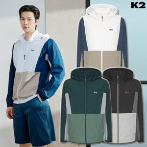 K2(이채민착용)남성 배색 바람막이 NBLOCK 경량 자켓 KMM26127-(GS)