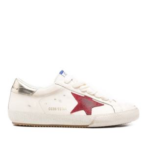 골든구스 로고 패치 스타 레이스업 스니커즈 GMF01003 F0081371