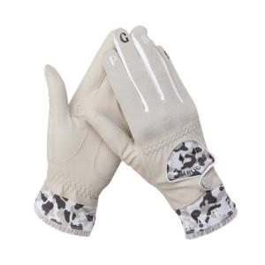 파리게이츠골프장갑 PQS 521D3GV201_BG 여성 카모 믹스 양손 장갑