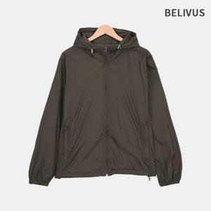 빌리버스 남성 간절기 초경량 나일론 레귤러핏 후드 바람막이 BXR068