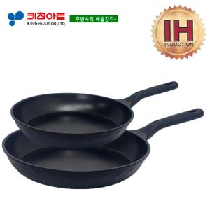 키친아트 꼬뜨(IH) 실버스카이 후라이팬2종(E)(26+30)
