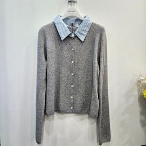 [반에이크]파스텔셔츠가디건 VB62KCM307Z-GRF _IC