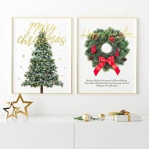 [유홍아트]크리스마스 데코 액자 11번21번 캔버스 3호(27x19cm)