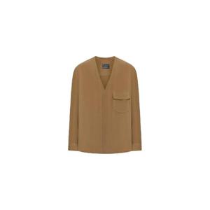 26 SS 조르지오아르마니 체스트 포켓 V넥 셔츠 GM003432TE10069 TP451197072