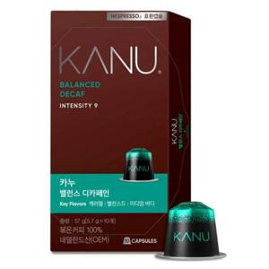 믹스커피 카누 호환캡슐 밸런스디카페인 동서식품 5.7gx10개입