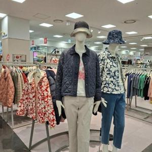 올리비아하슬러 HC42 배색 카라 퀼팅점퍼 OHFSPD201