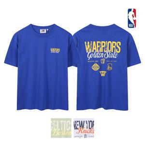 [엔비에이]남녀공용 쿨링 팀 아카이브 백 그래픽 오버핏 면 반팔티셔츠 N262TS021P