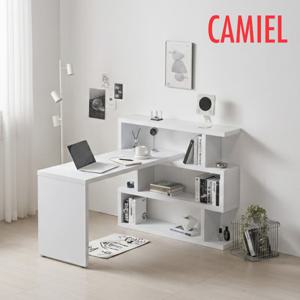 [까미엘]엘리스 1200x1200 3단 h형 책상세트(JA_NF0008)