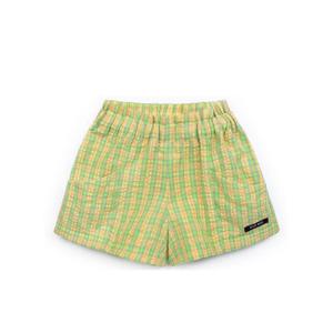 [쁘띠뮤] 쥬시체크숏팬츠(FMEBB11_GN)