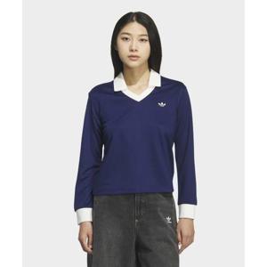 아디다스 브이넥 롱 슬리브 티 - 다크블루 KD1471 249216
