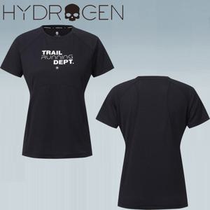 [하이드로겐] 세일 25년 여름 런닝 기능성 반팔티셔츠 H21E2TR132 BK