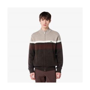 라코스테 남성 하이넥 컬러블럭 가디건 AH701E-54N SHI 396861