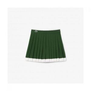 라코스테 여성 테니스 티핑 플리츠 스커트 JF8576-55G HII 396929