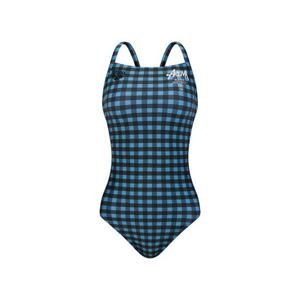 아레나 어반체크 피스 더블 크로스 스트랩백 A6SL1LO66BLU 401496