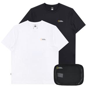 내셔널지오그래픽 유니 메이스 기능성 2PACK 티셔츠 N265UPA010 010