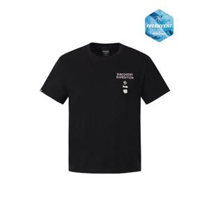 디스커버리 26S S 여름여성프레시벤트네이처크롭반팔티셔츠[DWRS9K063BKS]