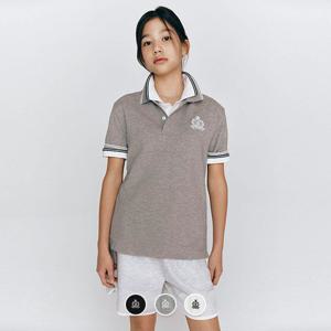 [지오다노 주니어]03015507 코튼 피케 반팔 폴로 티셔츠