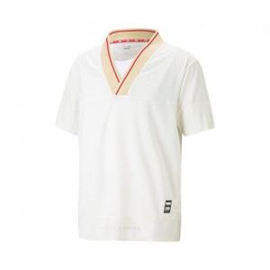 푸마 푸마 씨엘르 런 반소매 티셔츠 - 아이보리 베이지 523422-66 365723