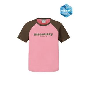 디스커버리 26S S 여름여성프레시벤트래글런반팔티셔츠[DWRS9I063PKS]