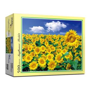 [하비스]직소퍼즐 풍경 명화 해바라기 들판 3 500피스 PL868