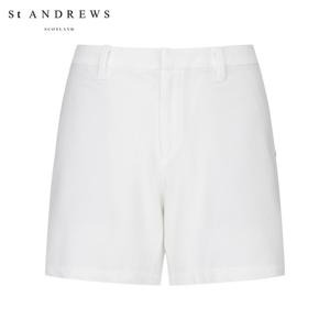 [세인트앤드류스] 여성 SOLOTEX 서커 스트라이프 숏팬츠 821C2PN358_WH