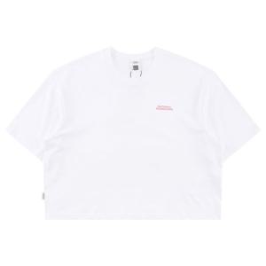 내셔널지오그래픽 여성 라텔 리젠 오버핏 크롭 반팔 티셔츠 N262WTS060 010