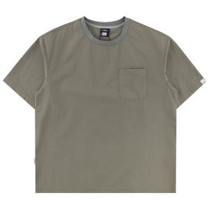 내셔널지오그래픽 프리즈 스트레치 세미오버핏 포켓 반팔 티셔츠 N262UTS140 205