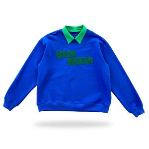 골피아 R21WCT03 레인메이커 여성 탈부착 카라 맨투맨 스웨트 셔츠