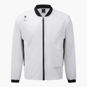 데상트골프자켓 GQC DQ22MFBL41-BWTG 남성 포인트 홑겹 점퍼 / Bright White