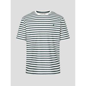 [빈폴멘] 스트라이프 소로나 라운드넥 티셔츠  그린 (BC6242C31M)