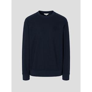 [빈폴멘] 텍스처 라운드넥 긴소매 티셔츠  네이비 (BC6241C65R)