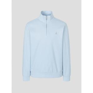 [빈폴멘] 텍스처 쿼터집 긴소매 티셔츠  스카이 블루 (BC6241C67Q)