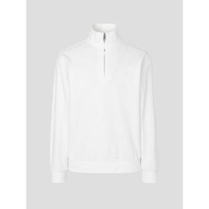 [빈폴멘] 텍스처 쿼터집 긴소매 티셔츠  화이트 (BC6241C671)