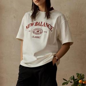 뉴발란스반팔티 OQK NBNEE21113-39 공용 HERITAGE 반팔티 (SEMI OVER FIT)