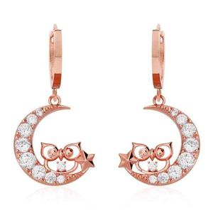 14k골드핀귀걸이 로즈골드 크리스틴 아울 귀걸이 (gold-pin) 14K RS415