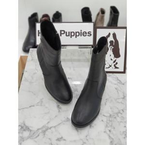 허시파피 세이브존05 여성5Cm몰드굽염소가죽미들부츠 OVXOLERM614