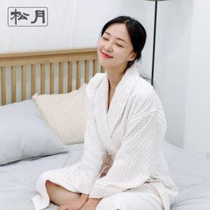 송월 퓨어 성인용 목욕가운