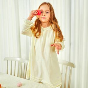 오가닉맘 [본사] 솔리옐긴소아동원피스잠옷 MISSSW08