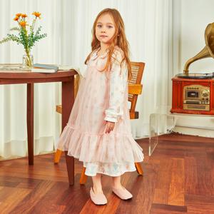 오가닉맘 [본사] 일리디긴소아동원피스잠옷 MISSSW06