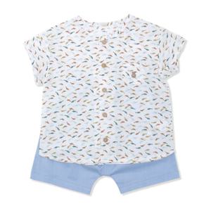 오가닉맘 [본사] 내츄럴셔츠반소상하 MIMTES03