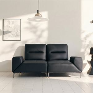 [백화점상품권 3만원 증정][다우닝] 델로 3인 스윙 전체 천연가죽 소파+스툴