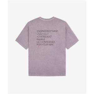 뉴발란스 NBNEF31743 UNI Ndurance 레터링 반팔티 (PURPLE) NBNEF31743_CF 401069