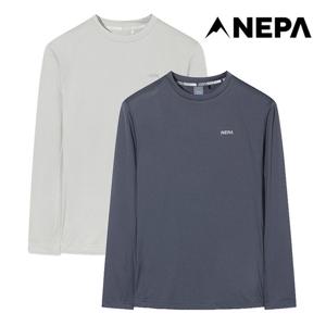 네파 남성 벨로스터 긴팔 라운드 티셔츠 7M15321