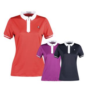 럭스골프 여성 쿨 스윙 카라 골프셔츠 LB2M615W