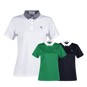 럭스골프 여성 쿨 스윙 카라 골프셔츠 LB2M614W