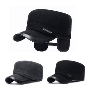 방한모자 남성 스포츠 라벨 귀달이 방한모 URK-218