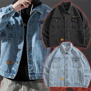 [깨비몰][깨비몰]남성 데님 청자켓 방한 양털기모 트러커 자켓 (