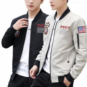 [깨비몰][깨비몰] 남성 항공 웰론 고급 패딩 점퍼 블루종 자켓 (