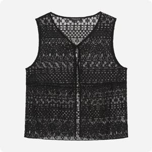 [써스데이아일랜드](T256MVT176W)오픈형 레이스 베스트