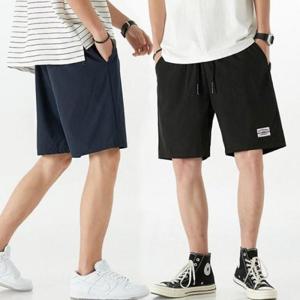 [깨비몰][깨비몰] 남성 데일리 여름 심플 5부반바지 캐주얼 팬츠